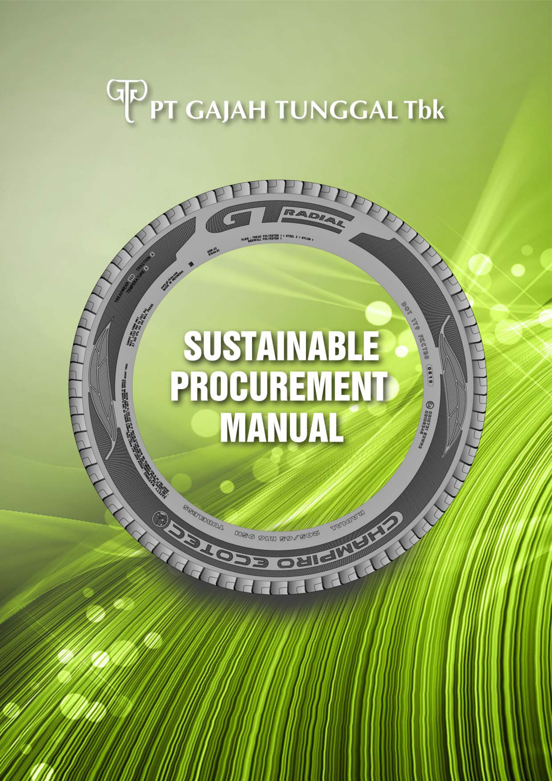 Sustainable Procurement Manual