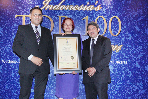 PT Gajah Tunggal Tbk Raih Indonesia’s Top 100 Most Value Brand 2014