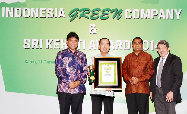 Penghargaan Indonesia Green Company and SRI-KEHATI 2014