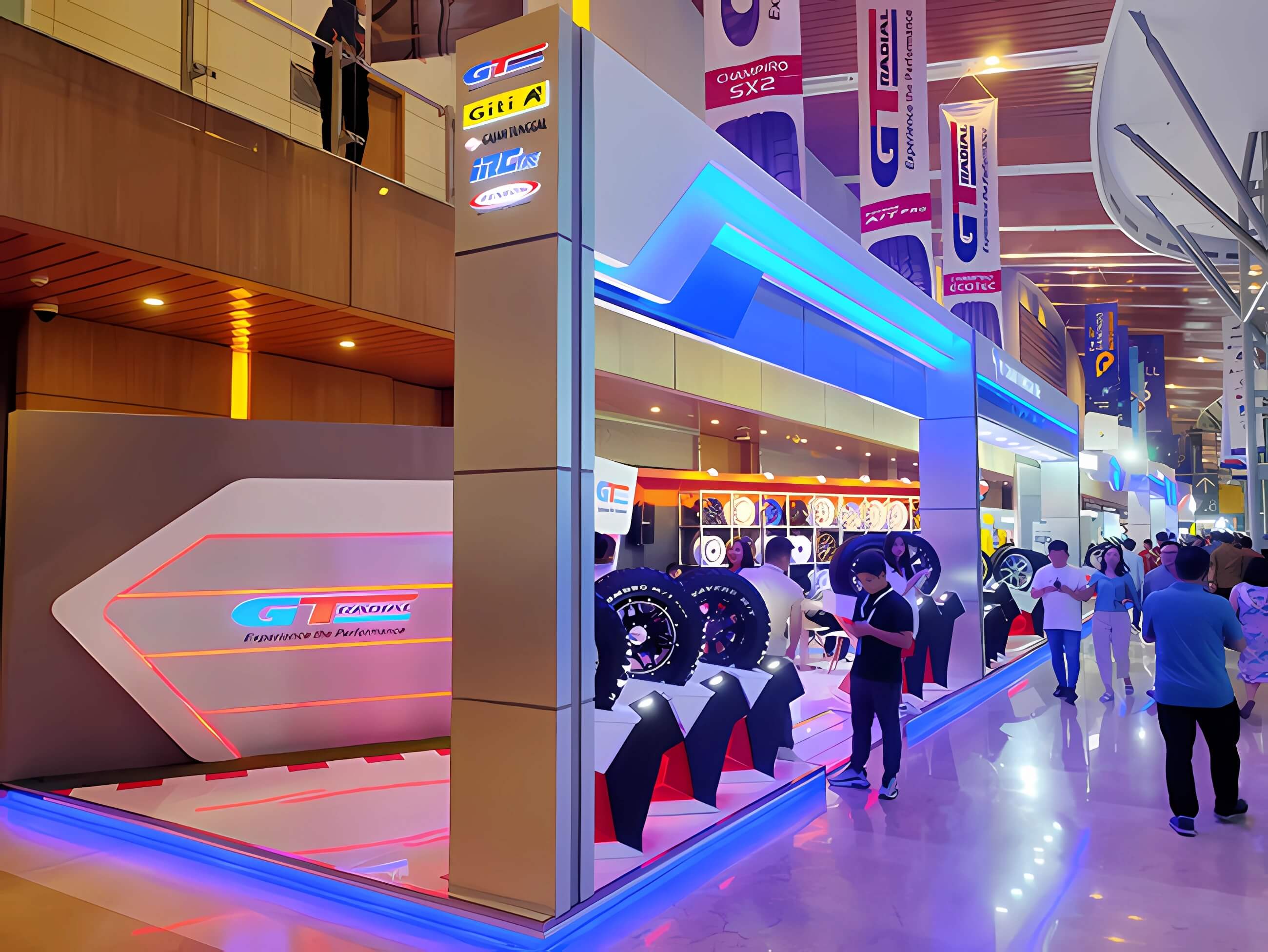 PT Gajah Tunggal Tbk Participates in the 30th GAIKINDO Indonesia International Auto Show 2023: Rolling Towards The Future
