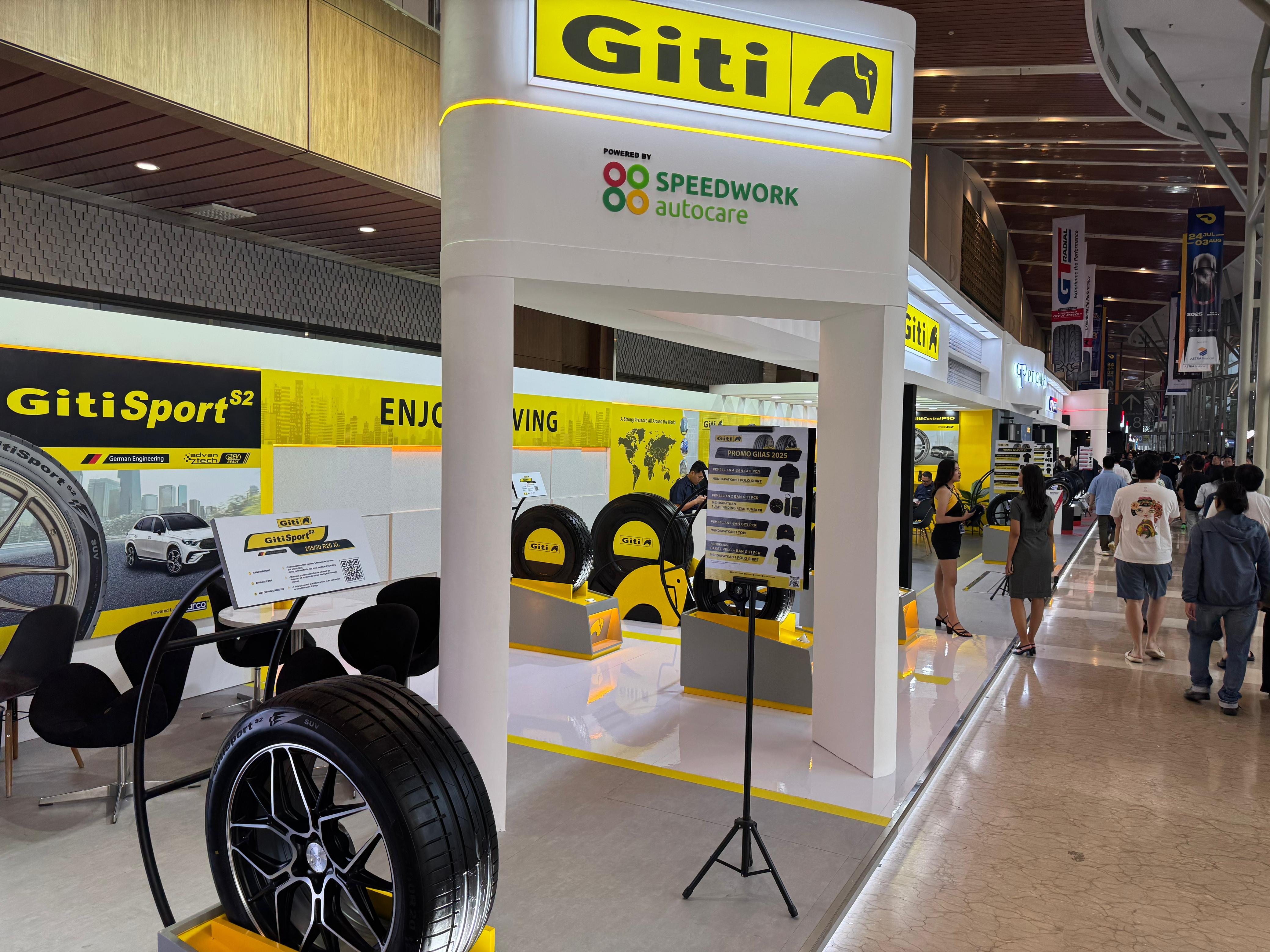 PT Gajah Tunggal Tbk Brings Giti and GT Radial to GIIAS 2025